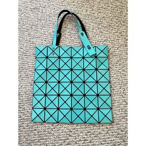 Bao Bao Issey Miyake Lucent Frost tote in green